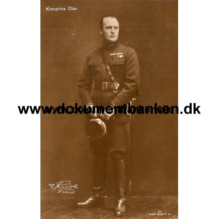 Kronprins Olav, Norge, Postkort, 1931