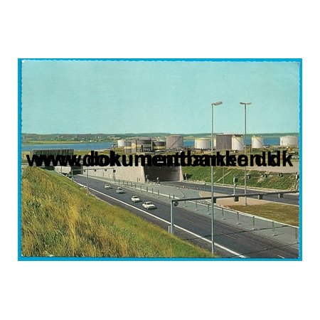 Limfjordstunnelen, Aalborg, Jylland, Postkort