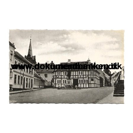Gsetorvet, Rudkbing, Langeland, Postkort