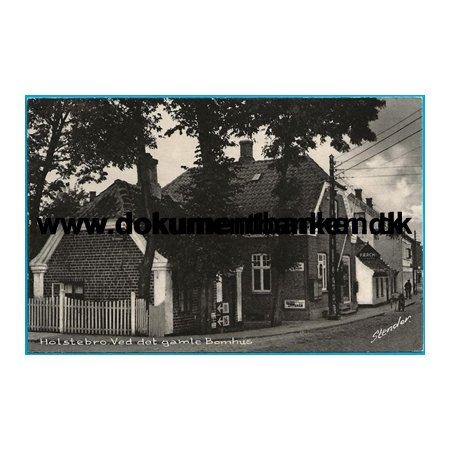 Holstebro, Ved det gamle Bomhus, Jylland, Postkort