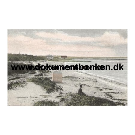 Hornbk Strand, Hornbk, Postkort