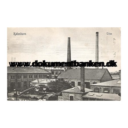 Titan fabrikken, Tagensvej 86, Kbenhavn, Postkort