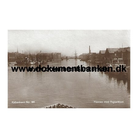 Havnelbet mellem broerne i Kbenhavn, Postkort