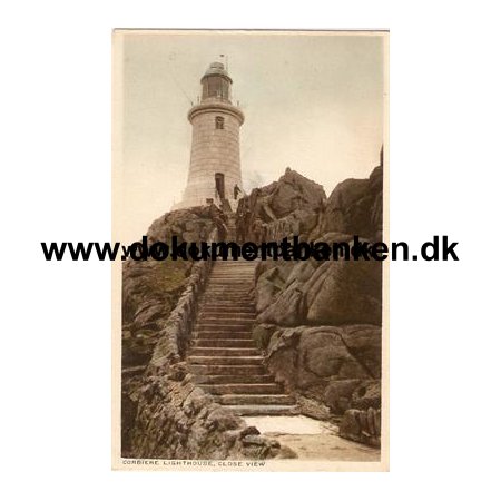 Corbiere Lighthouse. Close view. Jersey