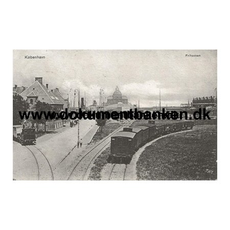 Frihavnen, sterbro, Postkort, 1906