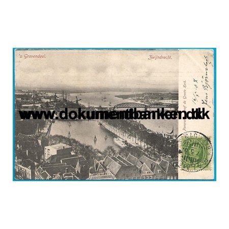 s-Gravendeel, Zwijndrecht, Holland, Postkort