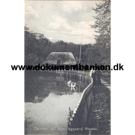 Dammen ved Stvringgaard Kloster, Randers, Postkort