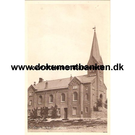 St. Pauls Kirke, Randers, Postkort