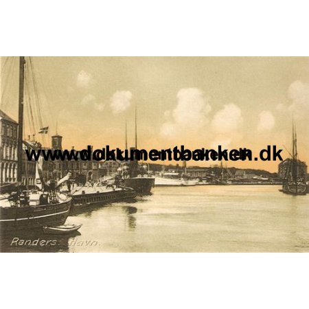 Randers Havn, Randers, Postkort