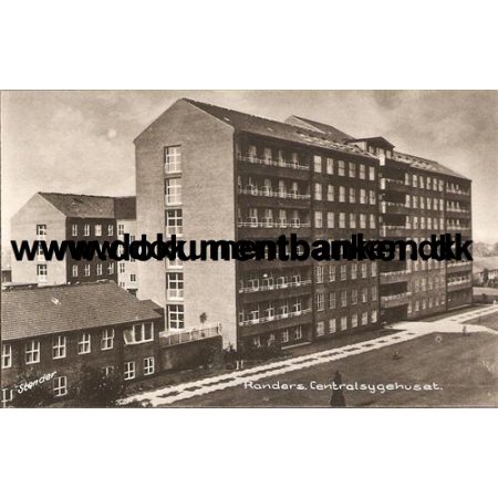 Centralsygehuset, Randers, Postkort