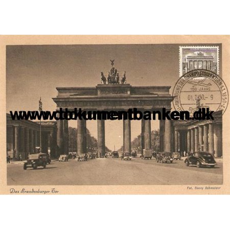 Berlin. Brandenburger Tor.