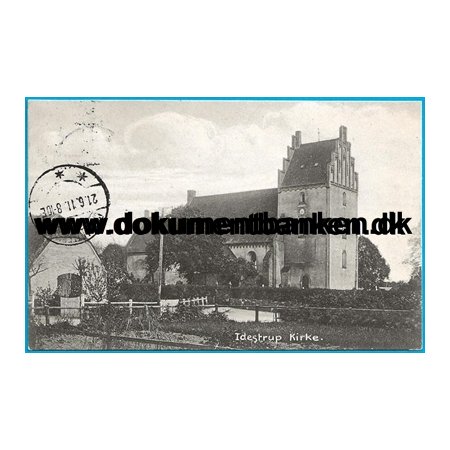 Falster, Idestrup Kirke, Postkort