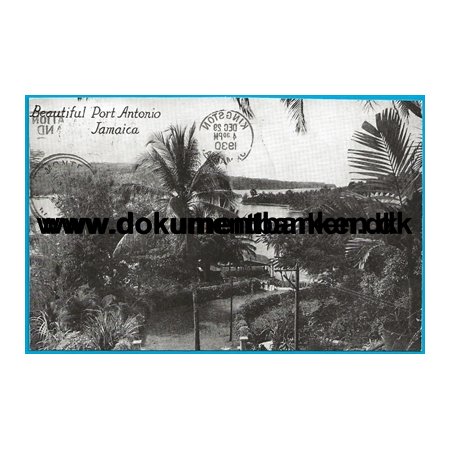 Port Antonio Jamaica Postkort