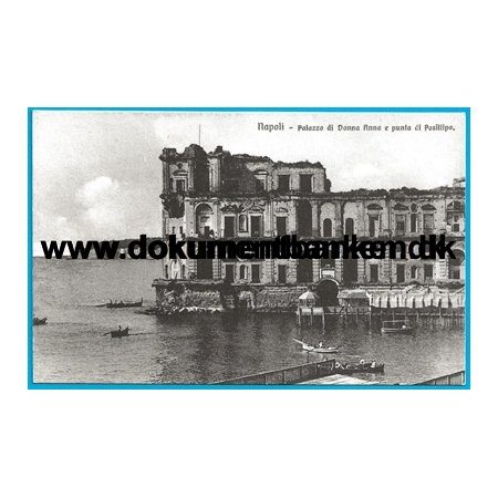 Palazzo di Donna Anna e p unta di Posillipo Napoli Postkort