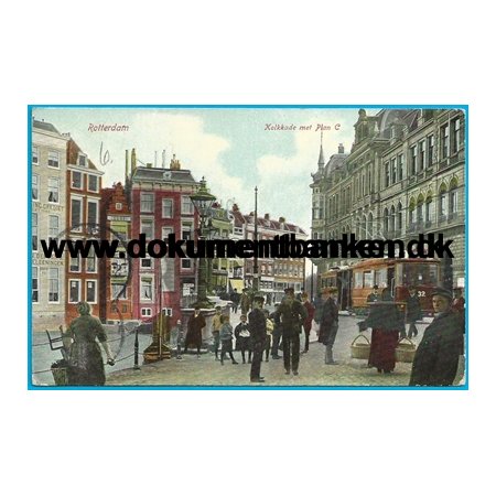 Kolkkade met Plan C Rotterdam Holland Postkort