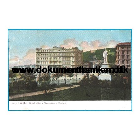 Grand Hotel Napoli Italien Postkort