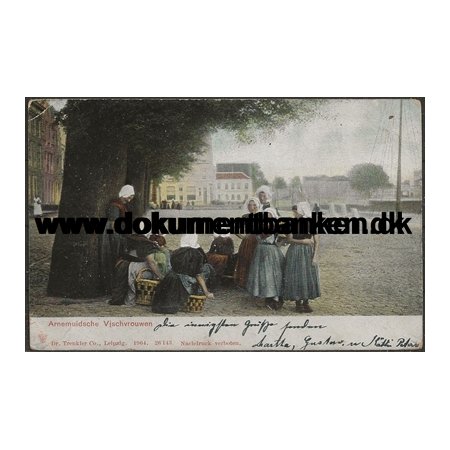 Arnemuidsche Wjschvrouwen Holland Postkort 1905