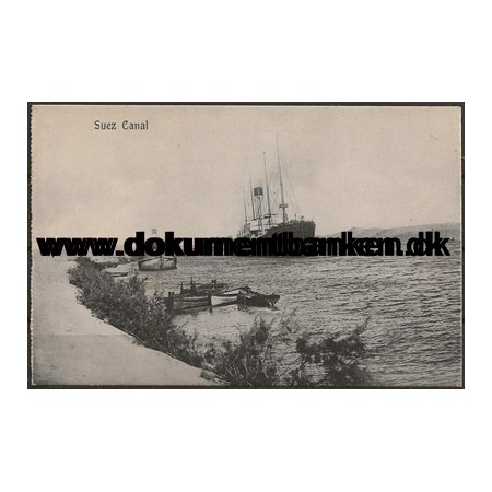 Port Said Suez Canal Egypten Postkort