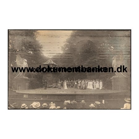 Ulvedalene Folketeater Klampenborg Postkort 1910