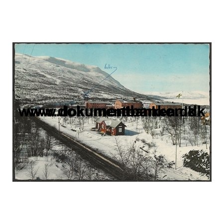 Turiststation Abisko Sverige Postkort