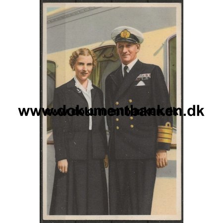 Kong Frederik d. 9 og Dronning Ingrid Postkort