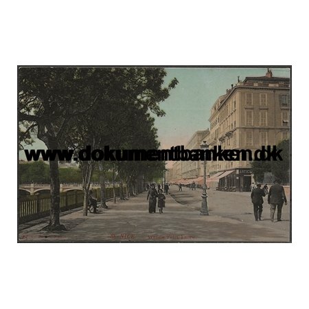 Avenue Felix Faure Nice Frankrig Postkort