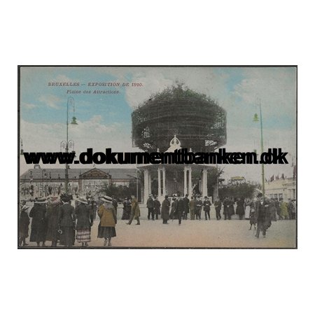 Exposition Universelle de 1910 Bruxelles Belgien Postkort