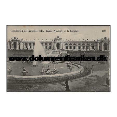 Exposition Universelle de 1910 Bruxelles Belgien Postkort