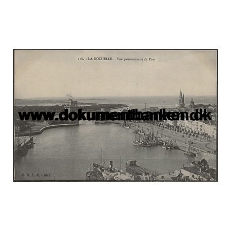 Vue panoramique du Port La Rochelle Frankrig Postkort