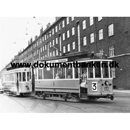 Kbenhavns Sporveje, Linie 3, Vogn 172, Fotografi