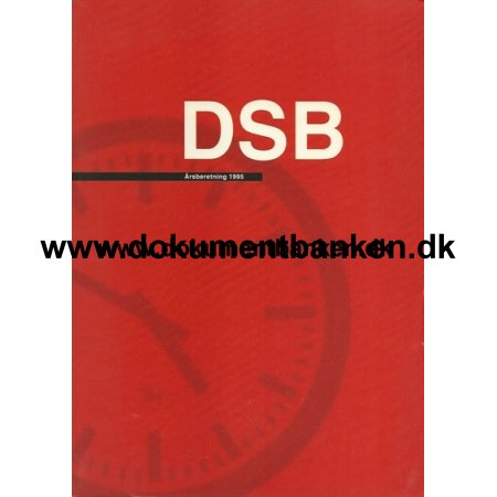 DSB rsrapport 1995