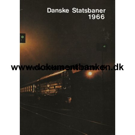 DSB rsrapport 1966