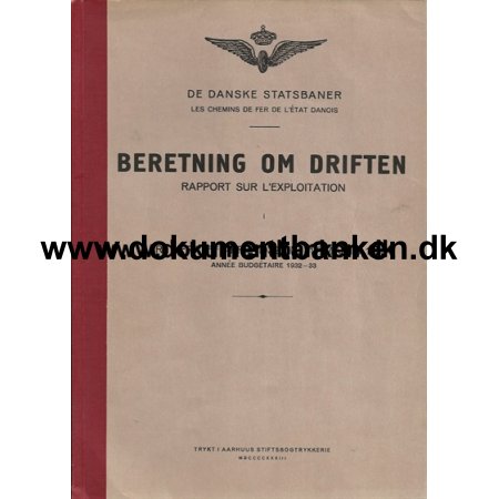 DSB rsrapport 1932