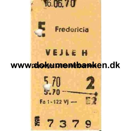 Fredericia - Vejle 1970