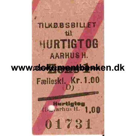 rhus H. Hurtigtog 1947