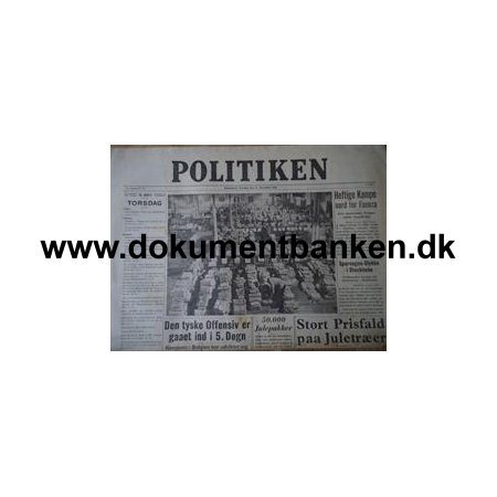 Politiken 21 December 1944