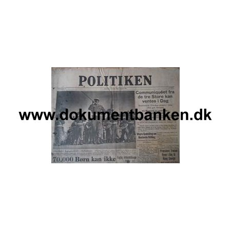 Politiken 2 August 1945