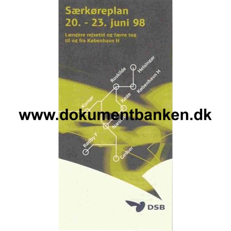 DSB 1998 Srkreplan