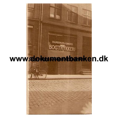 Hamburger & Langes Bogtrykkeri 1923
