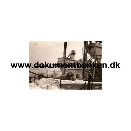 Fagervika i Norge - Briketfabrikken 1959