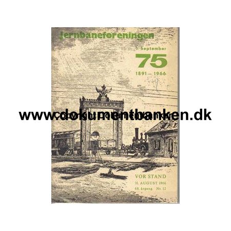 Jernbaneforeningen 75 rs Jubilum 1966