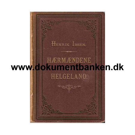 Henrik Ibsen " Hrmndene p Helgeland " 1878 - 5 udgave