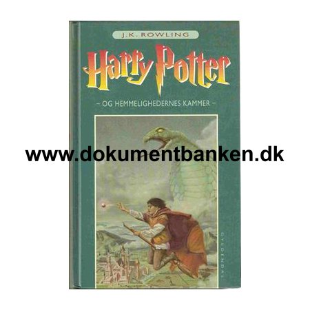 J.K. Rowling "Harry Potter og Hemmelighedernes Kammer" 2 Udgave 9 oplag
