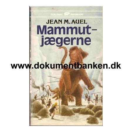 Jean M. Auel "Mammutjgerne" 5 udgave 6 oplag 1989