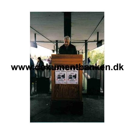 S-tog Veterantog 1 generation Vanlse Kulturborgmester Thustrup-Hansen holder tale 1999