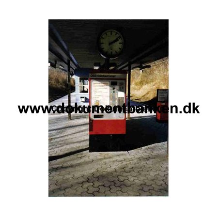 S-tog Husum Station Billetautomat 1997